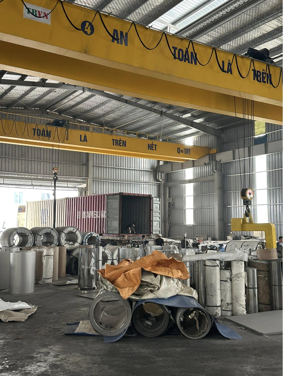 Đa dạng chủng loại inox
