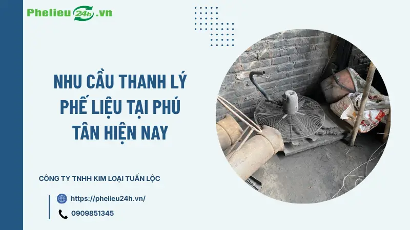 Nhu cầu thanh lý phế liệu tại Phú Tân hiện nay Nhu cầu thanh lý phế liệu tại Phú Tân hiện nay