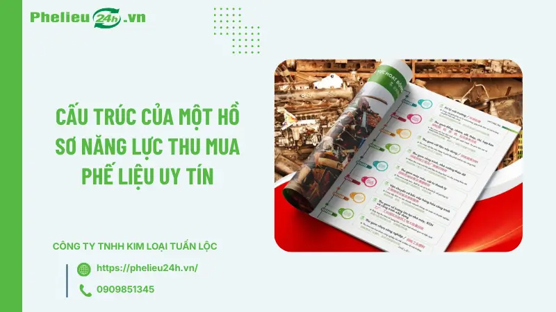 Cấu trúc của một hồ sơ năng lực thu mua phế liệu uy tín Cấu trúc của một hồ sơ năng lực thu mua phế liệu uy tín