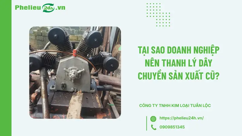 Tại sao doanh nghiệp nên thanh lý dây chuyền sản xuất cũ? Tại sao doanh nghiệp nên thanh lý dây chuyền sản xuất cũ?