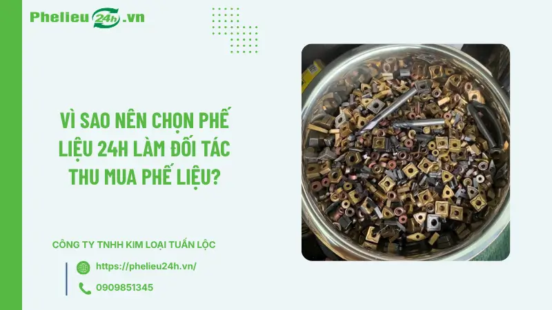 Vì sao nên chọn Phế Liệu 24h làm đối tác thu mua phế liệu? Vì sao nên chọn Phế Liệu 24h làm đối tác thu mua phế liệu?