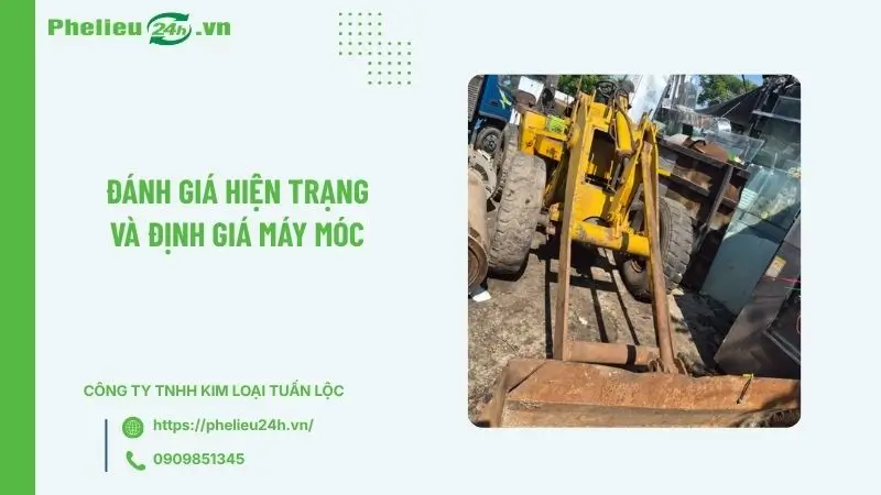 Đánh giá hiện trạng và định giá máy móc Đánh giá hiện trạng và định giá máy móc